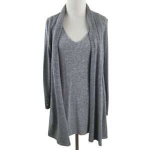 White House Black Market Twin Set Tank/Cardigan xs